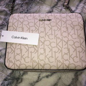 NWT Calvin Klein Logo Crossbody Bag